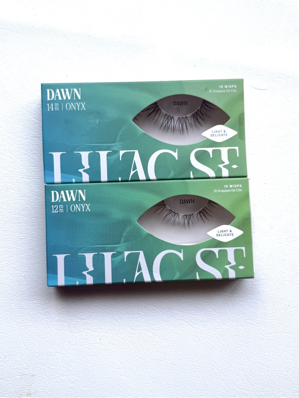 Lilac St Dawn Lash Clusters 12mm & 14mm NIB